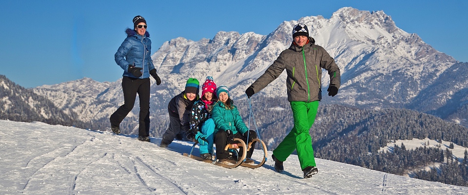 Tobogganing Fun