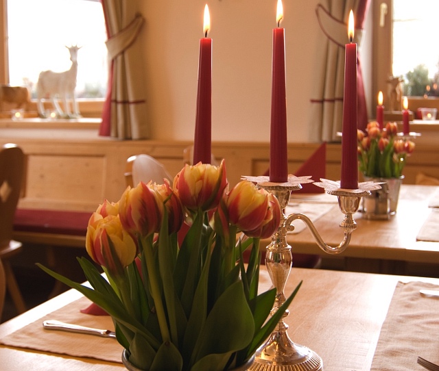Restaurant-Blumen