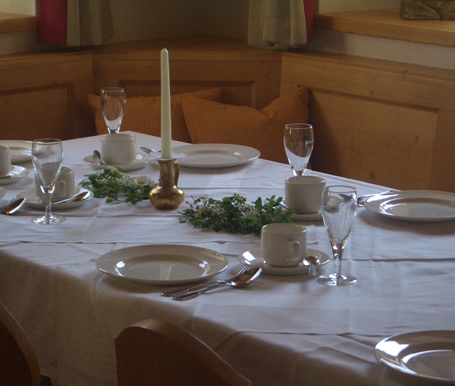 Table details - Hotel Bräuwirt